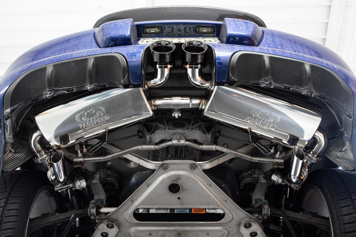 Fabspeed Porsche 987.2 Boxster / Cayman TrackTec Conversion Kit (2009-2012)