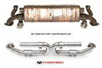 Fabspeed Porsche 991 Carrera Center Muffler Bypass X-Pipe (Non-Valved Exhaust)(2012-2016)