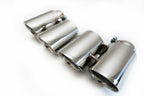 Fabspeed Porsche 991 Carrera Deluxe Quad-Style Tips (PSE / Carrera S) (2012-2016)