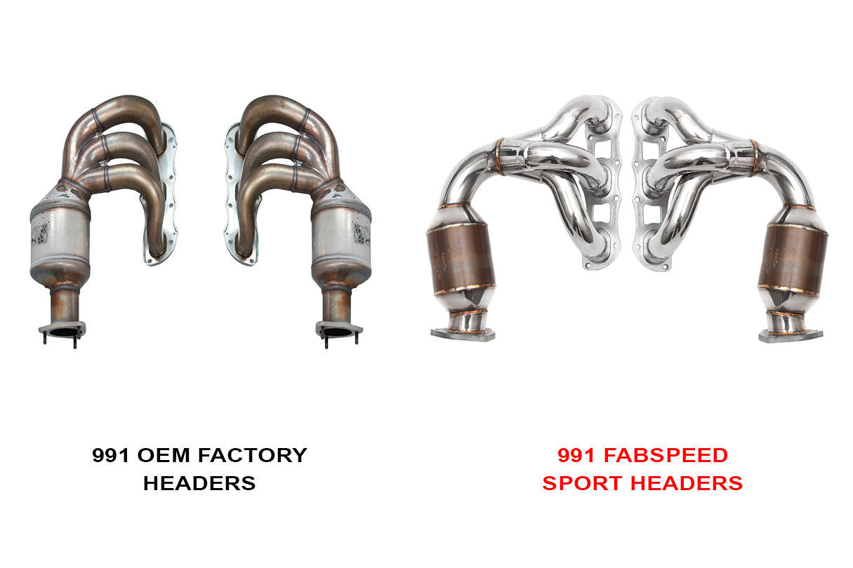 Fabspeed Porsche 991 Carrera Sport Headers (2012-2016) Secondary image