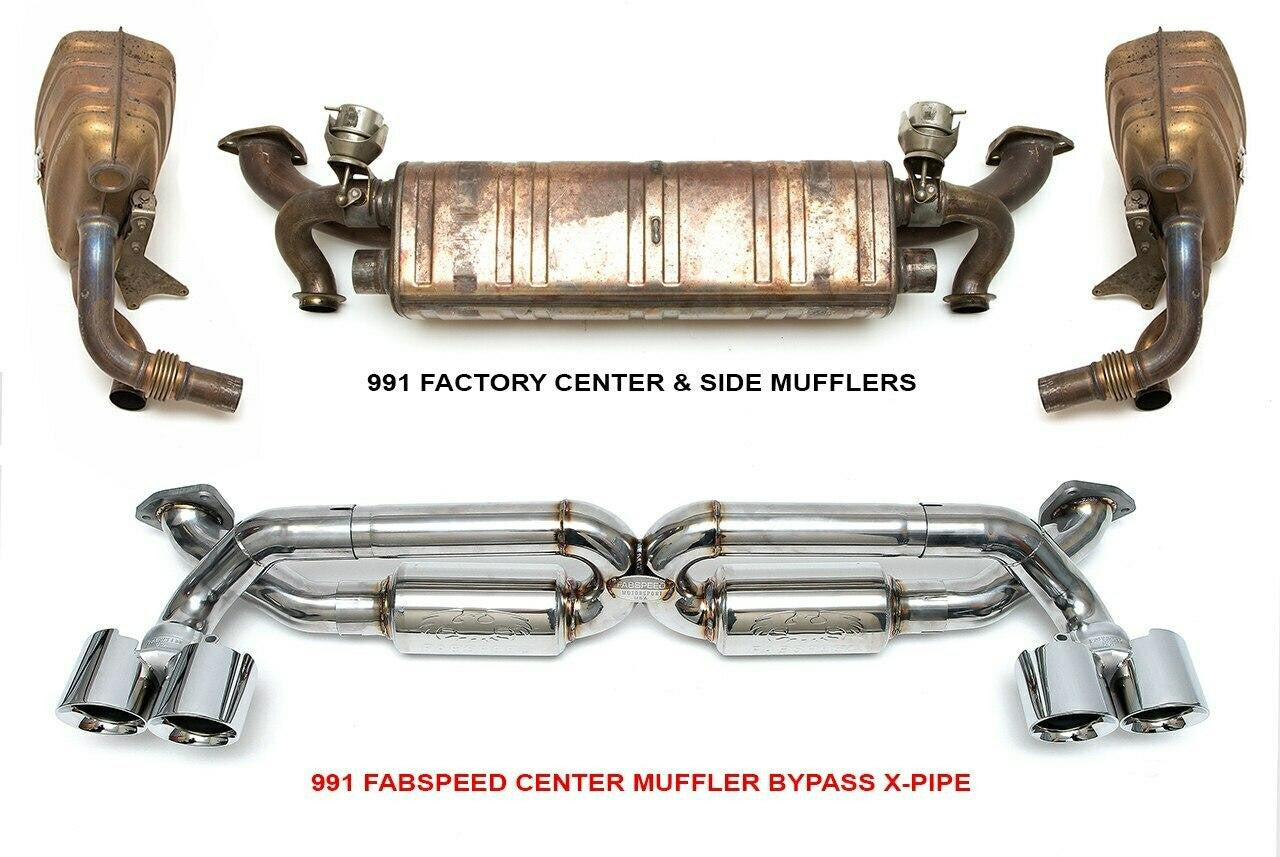 Fabspeed Porsche 991 Carrera Supersport X-Pipe Exhaust System (2012-2016) Secondary image
