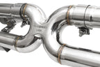 Fabspeed Porsche 991 Carrera Valved Center Muffler Bypass X-Pipe (Valved Exhaust Only) (2012-2016)