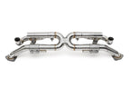 Fabspeed Porsche 991 Carrera Valved Center Muffler Bypass X-Pipe (Valved Exhaust Only) (2012-2016)