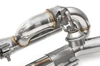 Fabspeed Porsche 991 Carrera Valved Center Muffler Bypass X-Pipe (Valved Exhaust Only) (2012-2016)