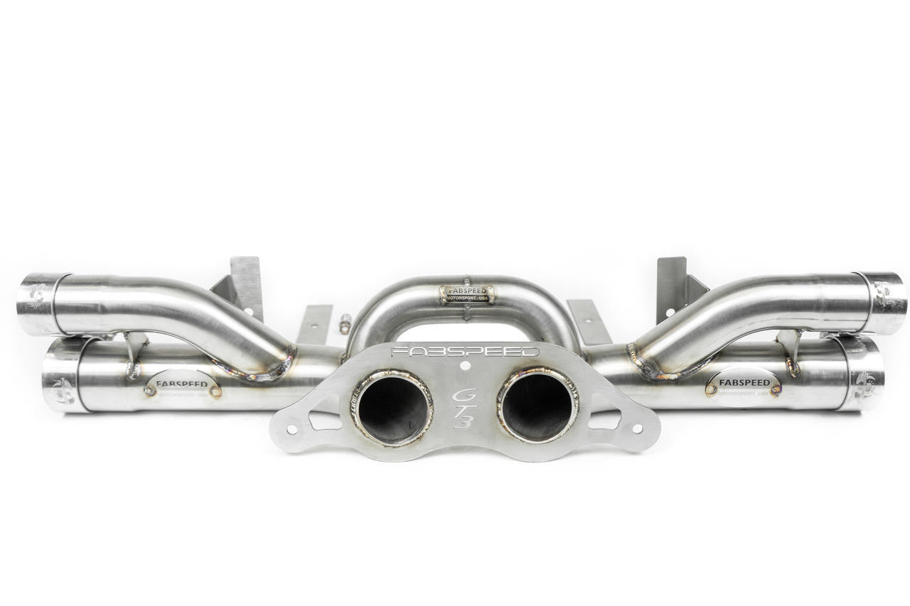 Fabspeed Porsche 991 GT3 / GT3 RS Center Muffler Bypass Pipe (2014-2016) Secondary image