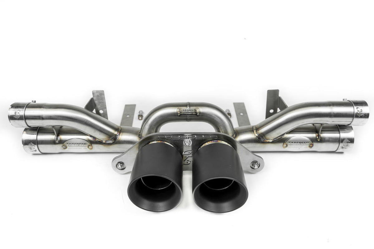 Fabspeed Porsche 991 GT3 / GT3 RS Center Muffler Bypass Pipe (2014-2016)