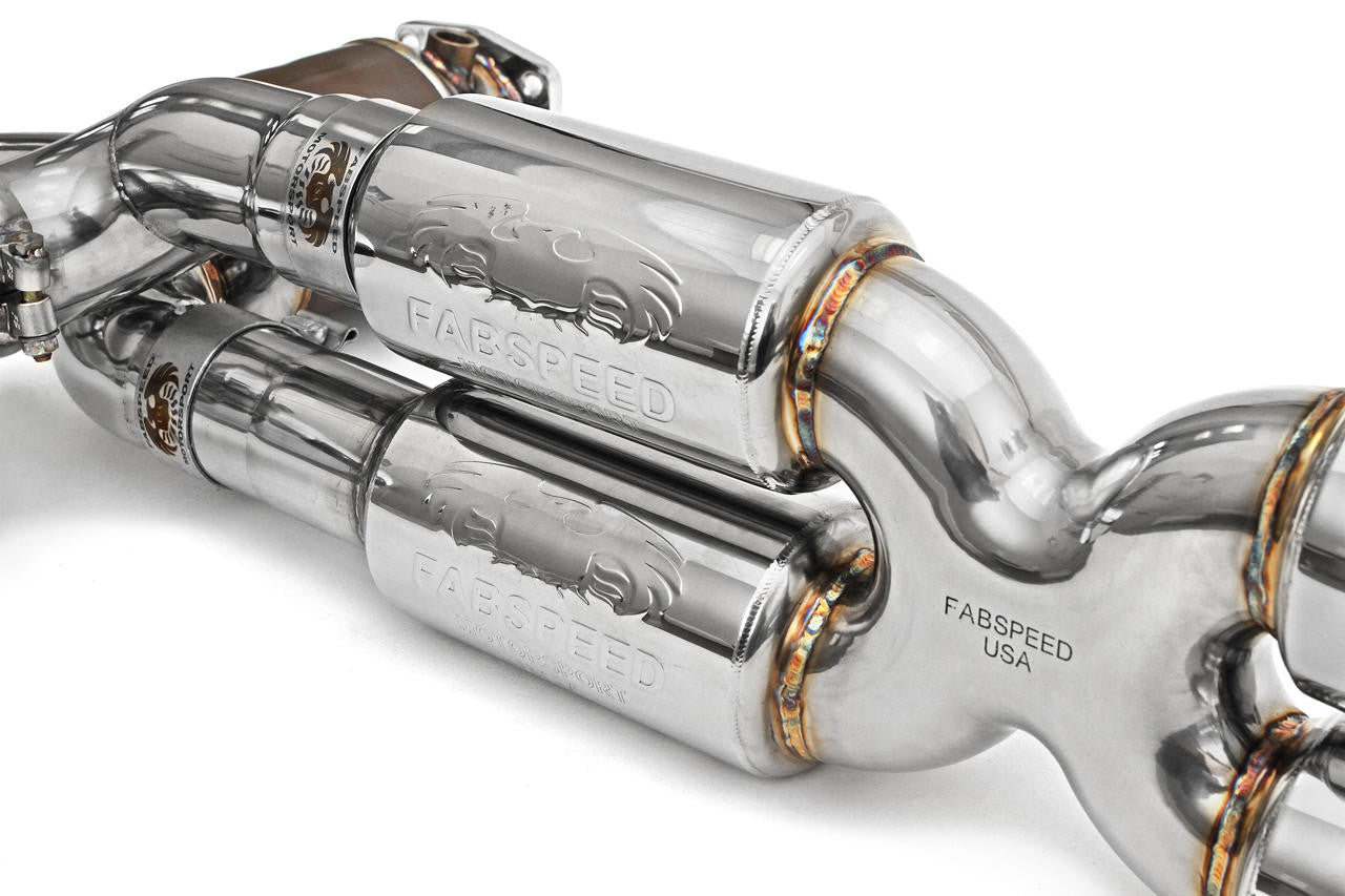 Fabspeed Porsche 991 Turbo / Turbo S Supersport X-Pipe Exhaust System Secondary image