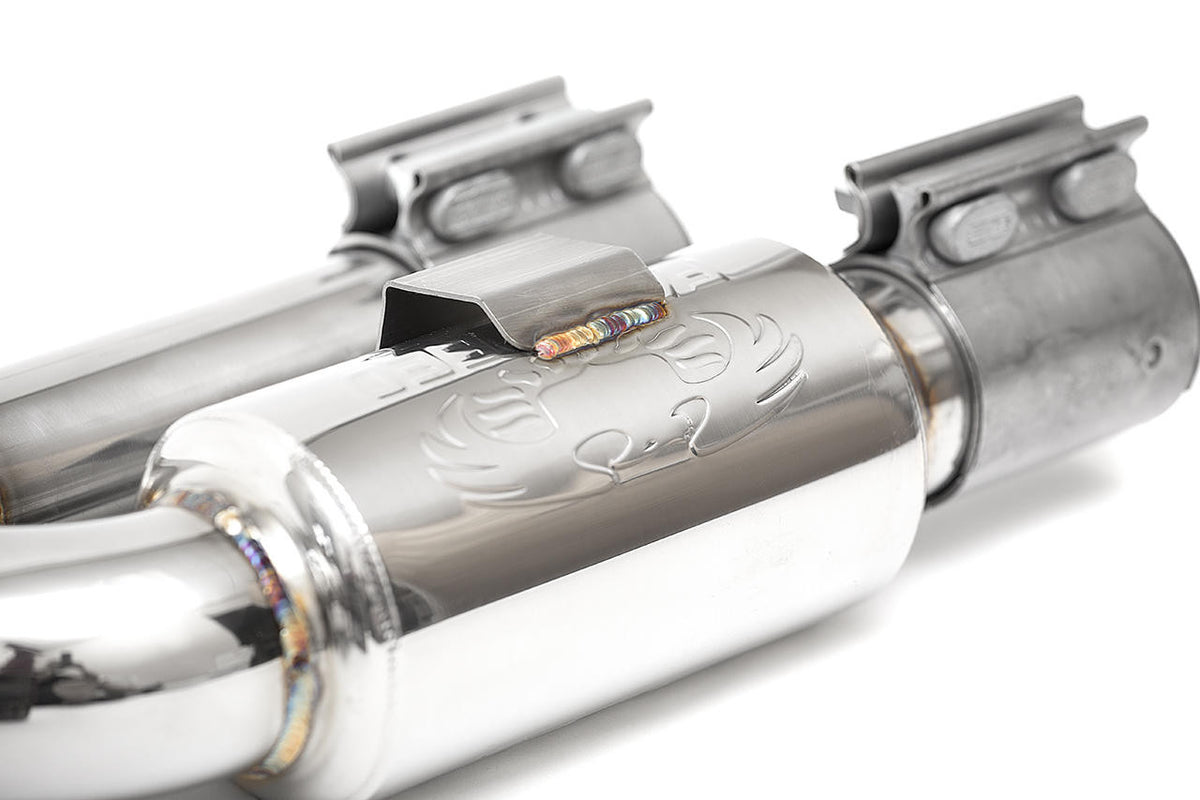Fabspeed Porsche 991.2 Carrera Center Muffler Bypass X-Pipe (for Base) (2017-2019)