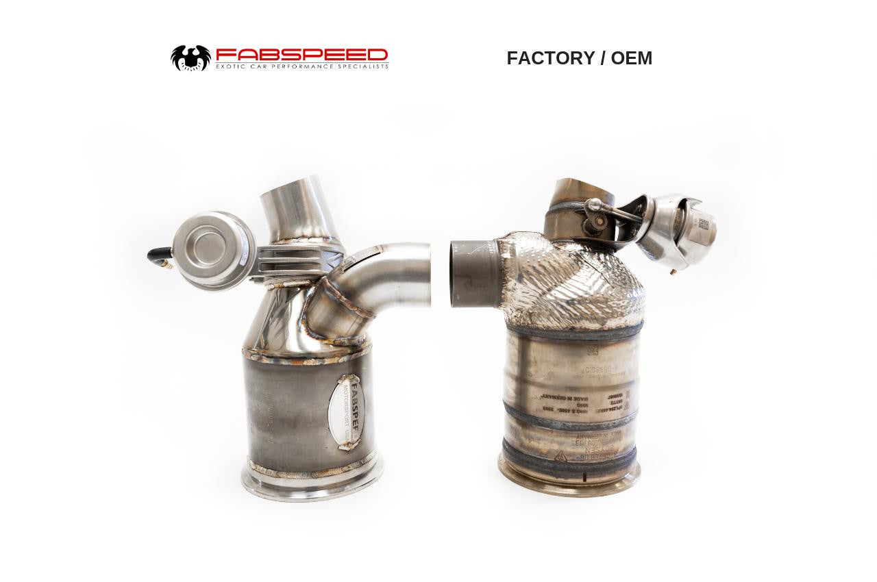Fabspeed Porsche 991.2 GT2 RS Competition Link Pipes for PSE (2018+) Secondary image