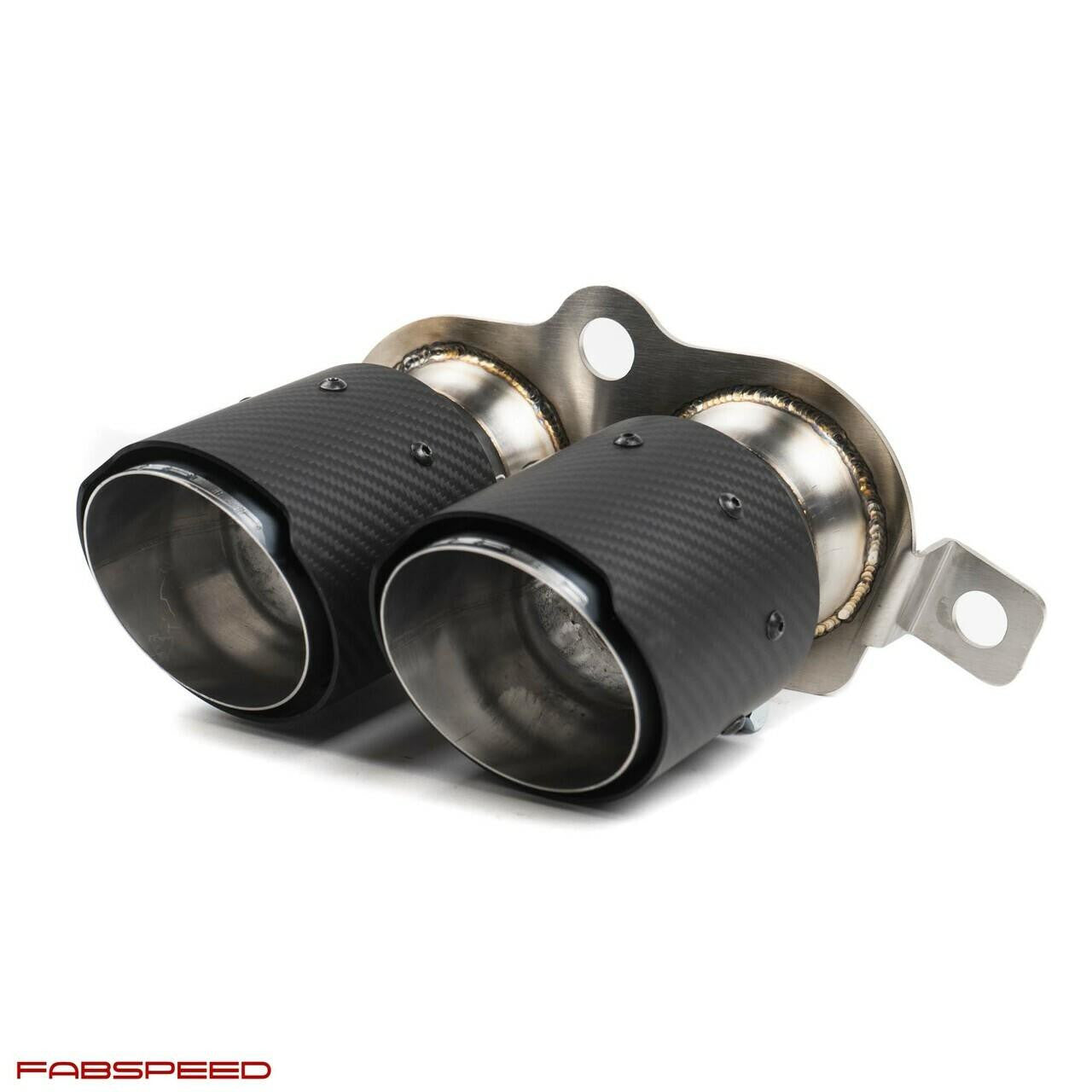 Fabspeed Porsche 991.2 Speedster Deluxe Dual Style Tips (2019-2020) Secondary image