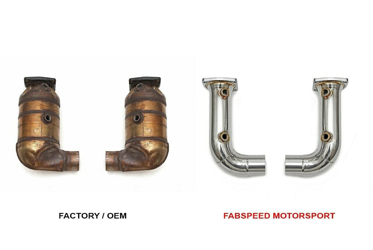 Fabspeed Porsche 991.2 Turbo / Turbo S Competition Link Pipes (2017+)