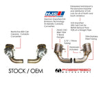 Fabspeed Porsche 992 Carrera Sport Catalytic Converters (2019+)