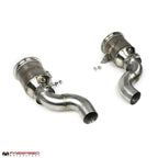 Fabspeed 2025+ Porsche 992.2 Carrera (NON GTS) Sport Catalytic Converters with GT2RS Style Outlets (2025+)
