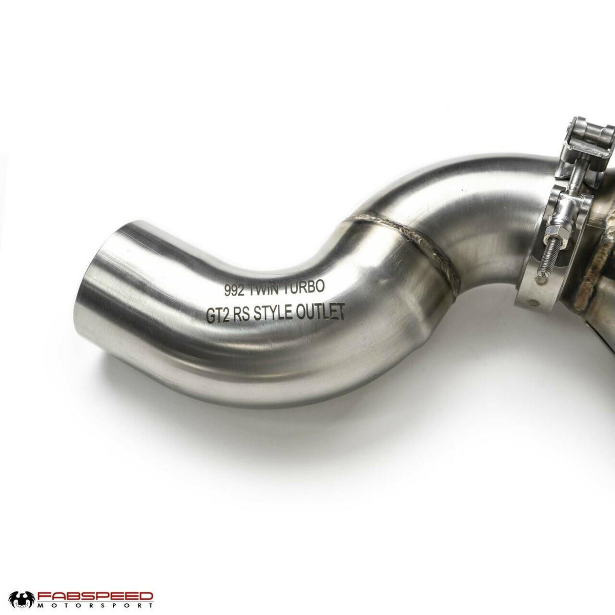 Fabspeed Porsche 992 Carrera Sport Catalytic Converters with GT2RS Style Outlets (2021+)