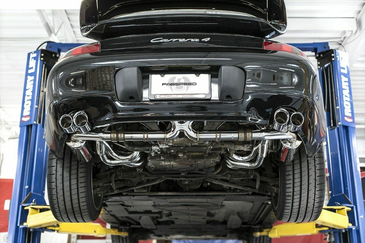 Fabspeed Porsche 996 Carrera Competition Link Pipe X-Pipe (1999-2004)