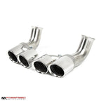 Fabspeed Porsche 996 Carrera Deluxe Quad-Style Tips - Short (1999-2001)