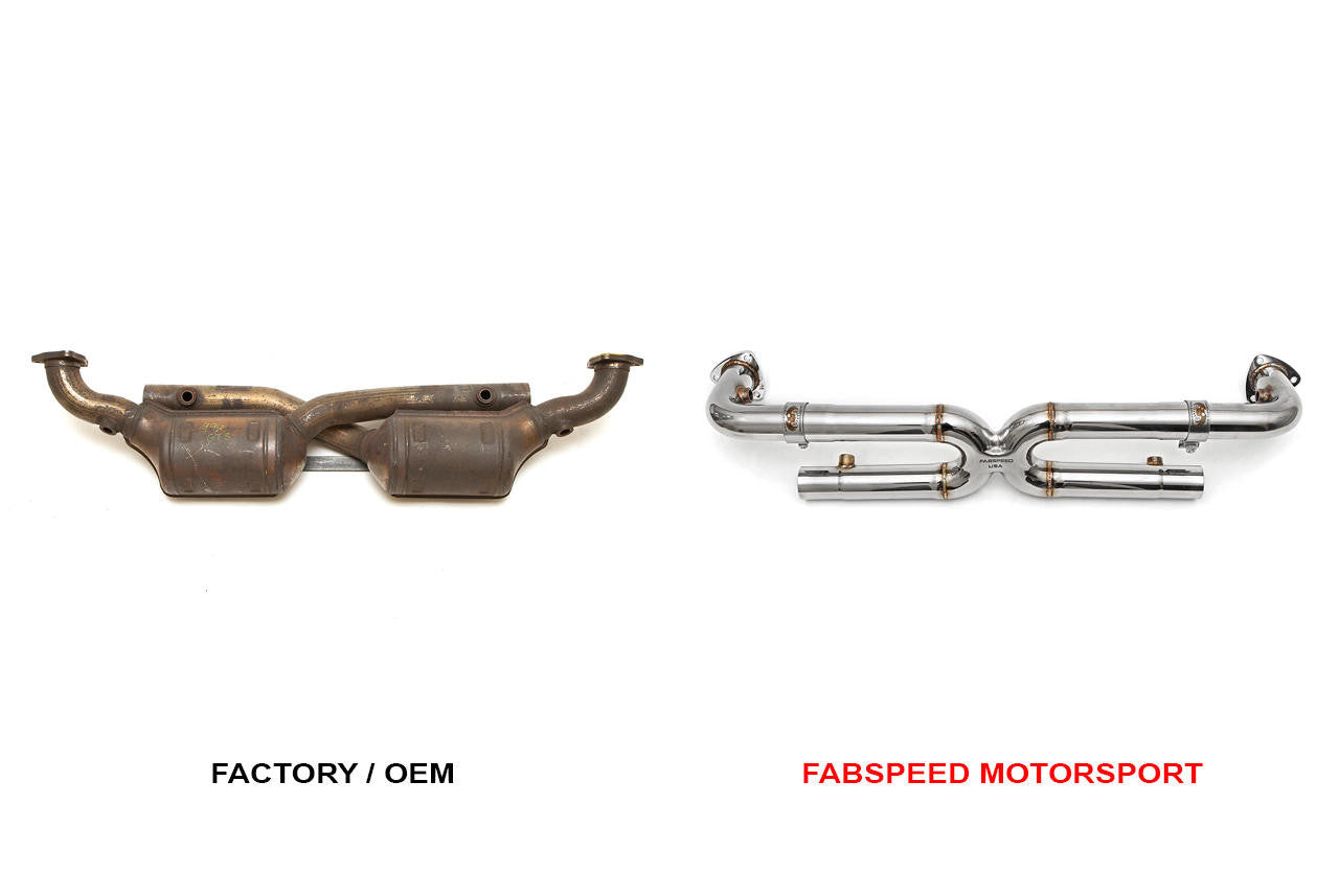 Fabspeed Porsche 996 GT3 link comp. X-Pipe (1999-2005) Secondary image