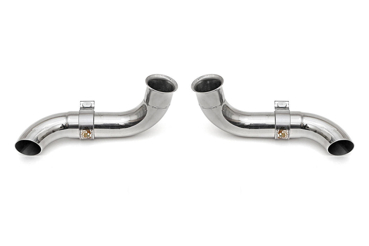 Fabspeed Porsche 996 GT3 Competition Muffler Outlets w/ Adjustable Turndowns