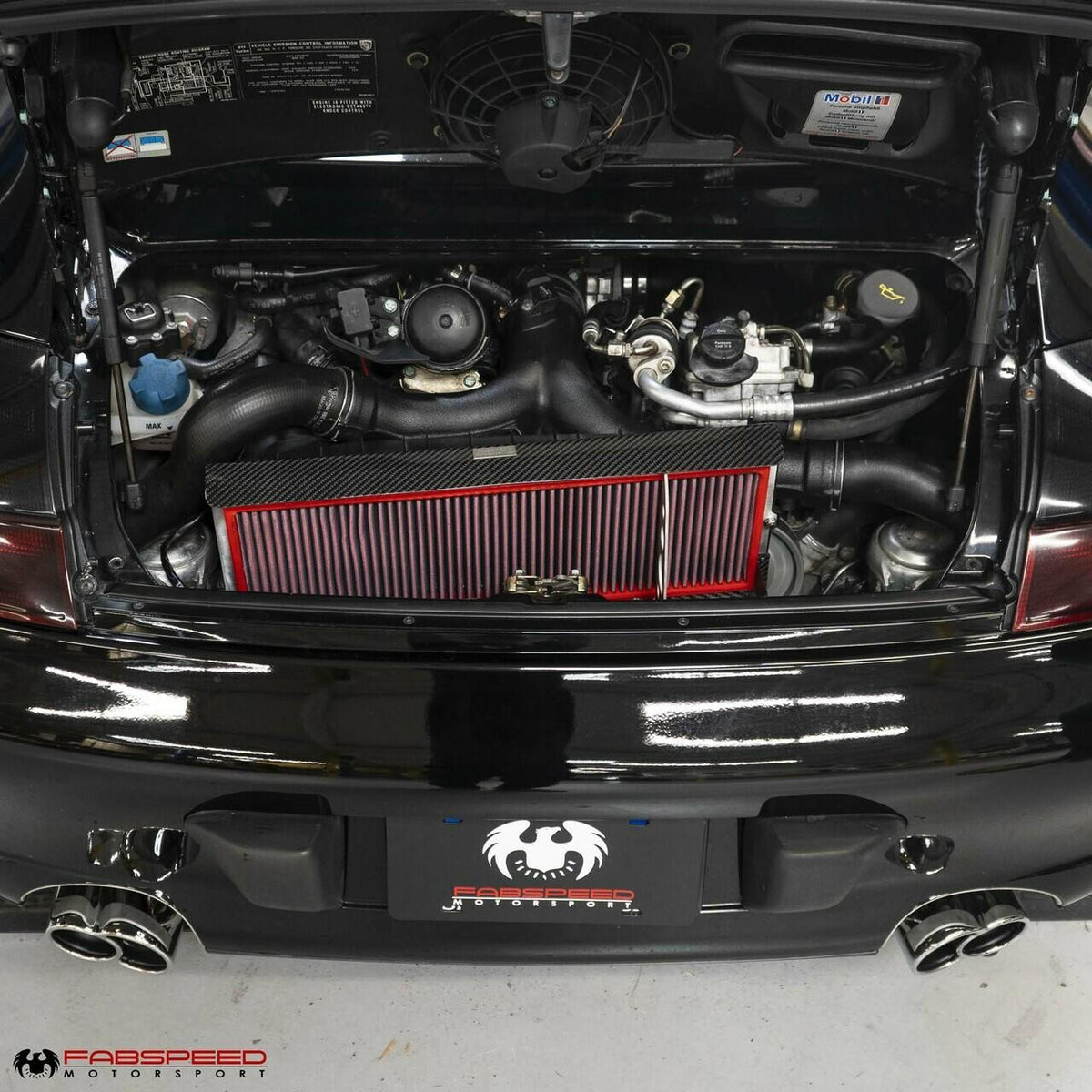 Fabspeed Porsche 996 Turbo High Performance Air Intake System (2000-2005)