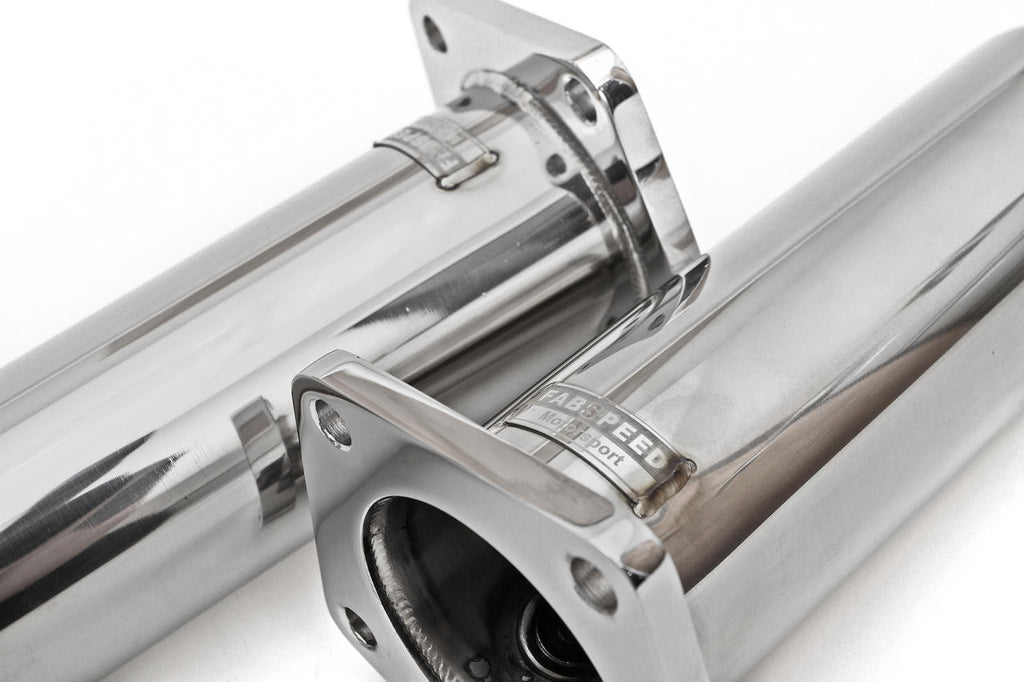 Fabspeed Porsche 996 Turbo Supersport 70mm X-Pipe Exhaust System (2000-2005)