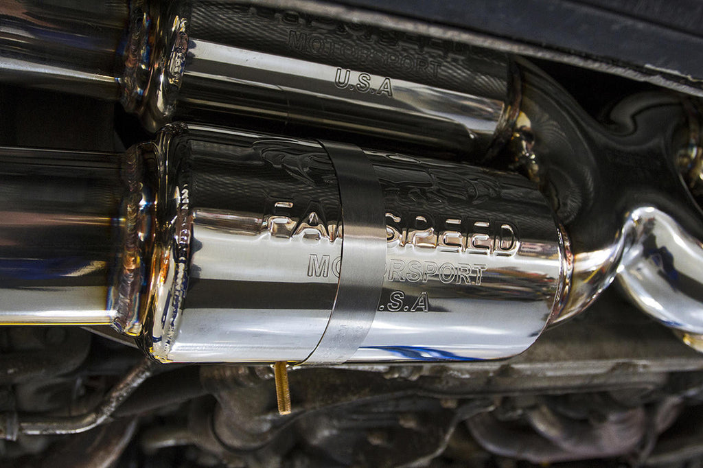 Fabspeed Porsche 996 Turbo Supersport 70mm X-Pipe Exhaust System (2000-2005)