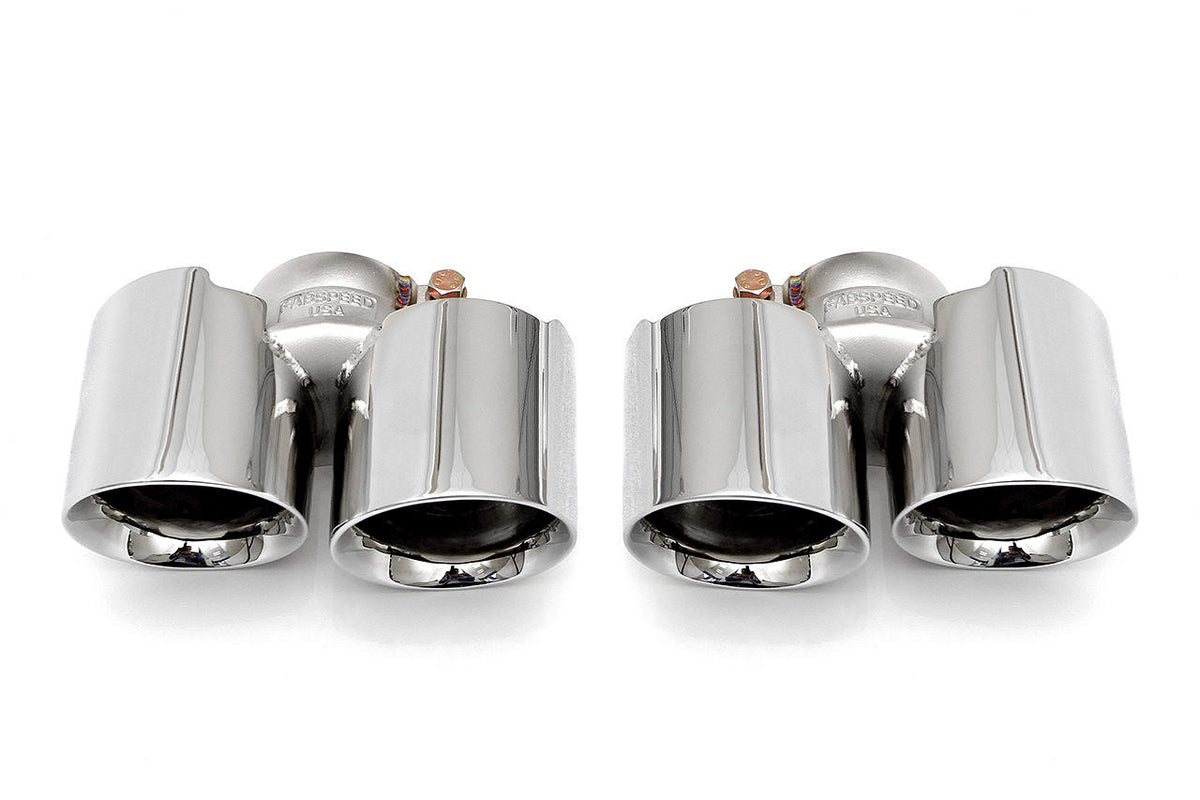 Fabspeed Porsche 997 Carrera Deluxe Quad-Style Tips (2005-2008)