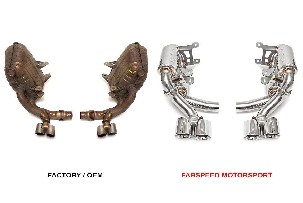 Fabspeed Porsche 997 Carrera Supercup Exhaust System (2005-2008) Secondary image