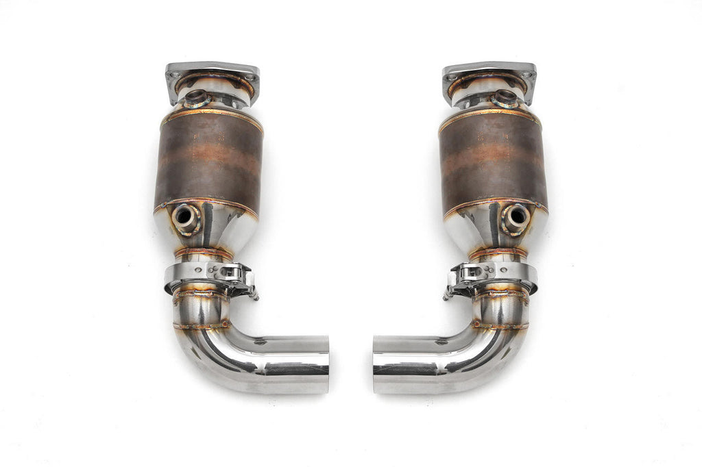Fabspeed Porsche 997 GT2 Sport Catalytic Converters (2008-2009)