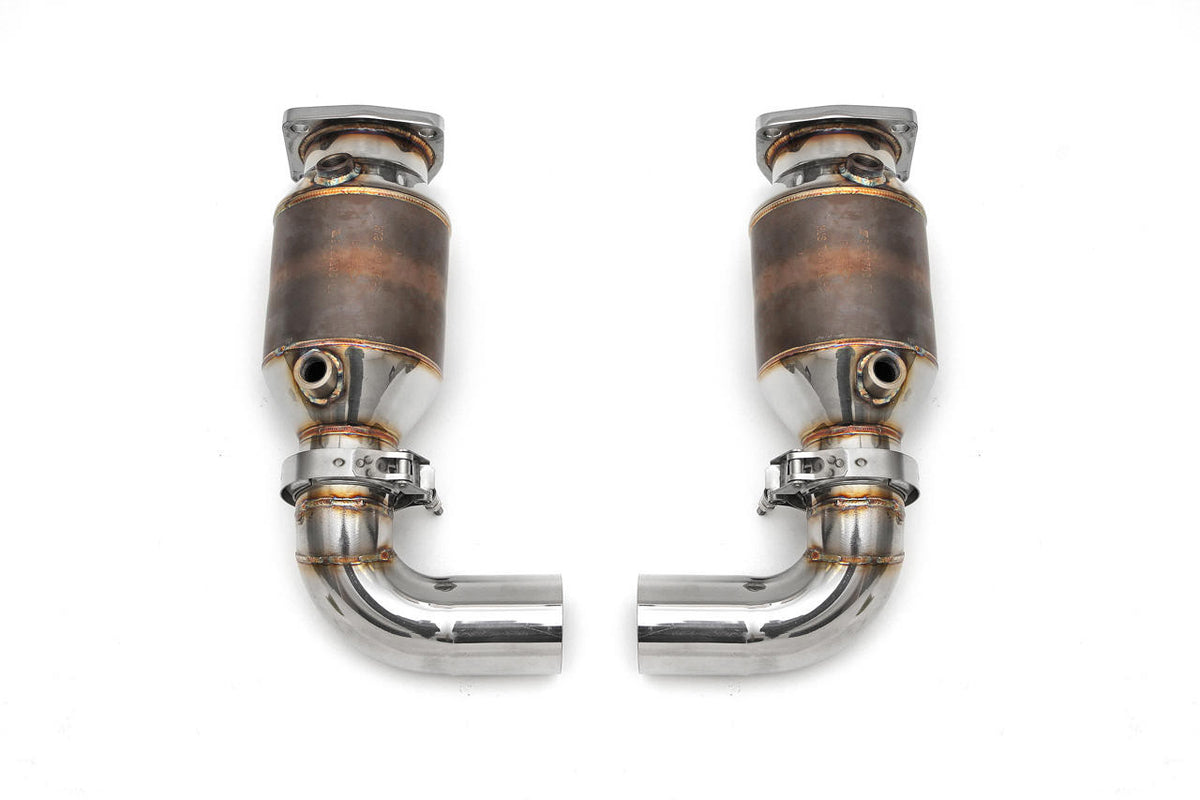 Fabspeed Porsche 997 GT2 Sport Catalytic Converters (2008-2009)