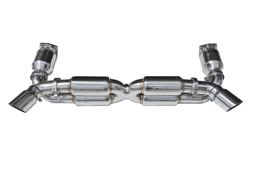 Fabspeed Porsche 997 GT2 Supersport 70mm X- Pipe Exhaust System (2008-2009)