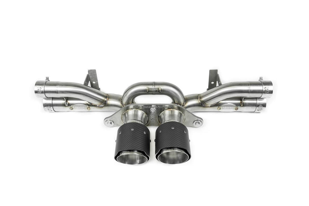 Fabspeed Porsche 997 GT3 / GT3 RS Center Muffler Bypass Pipe