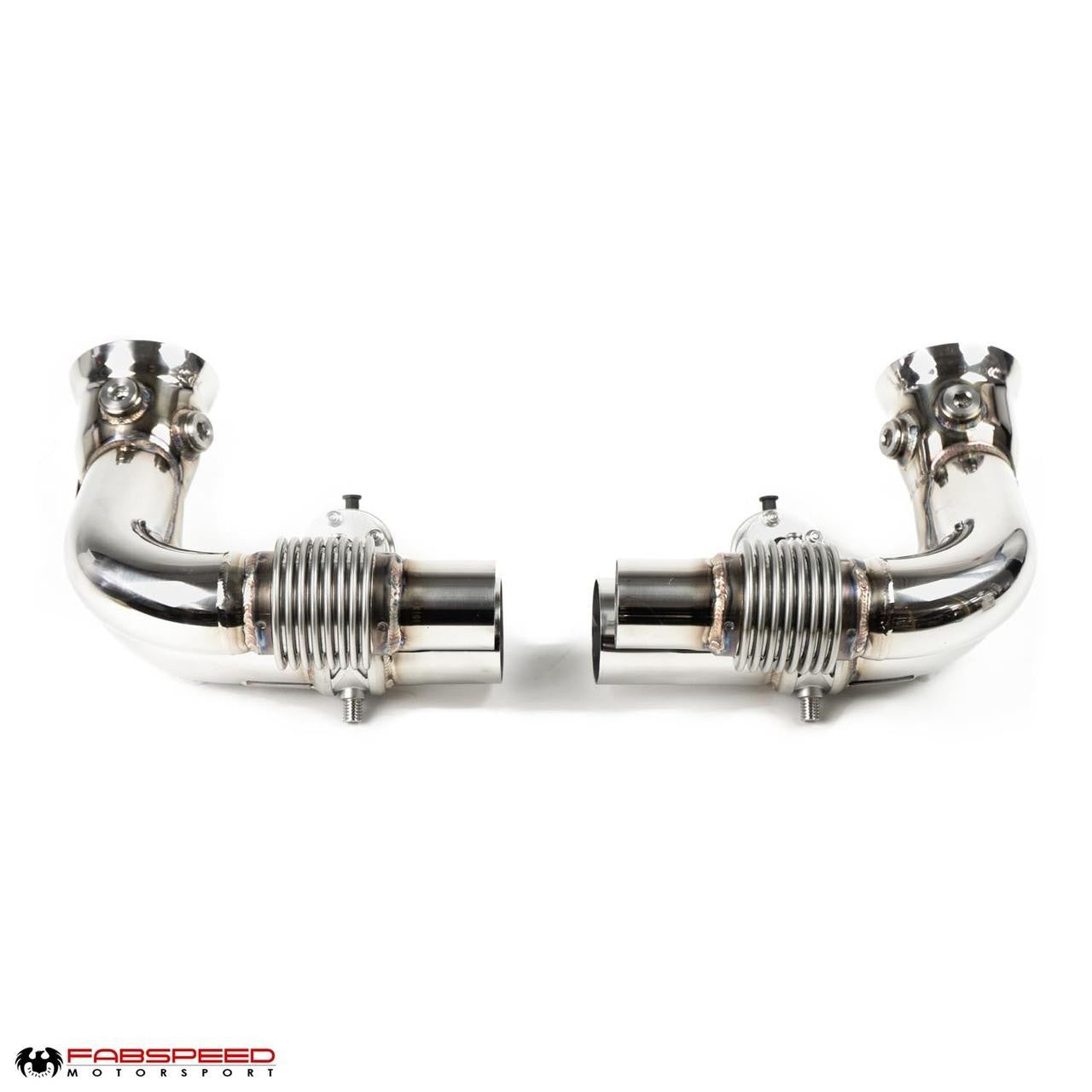 Fabspeed Porsche 997 GT3 / GT3 RS Side Muffler Bypass Pipes Secondary image