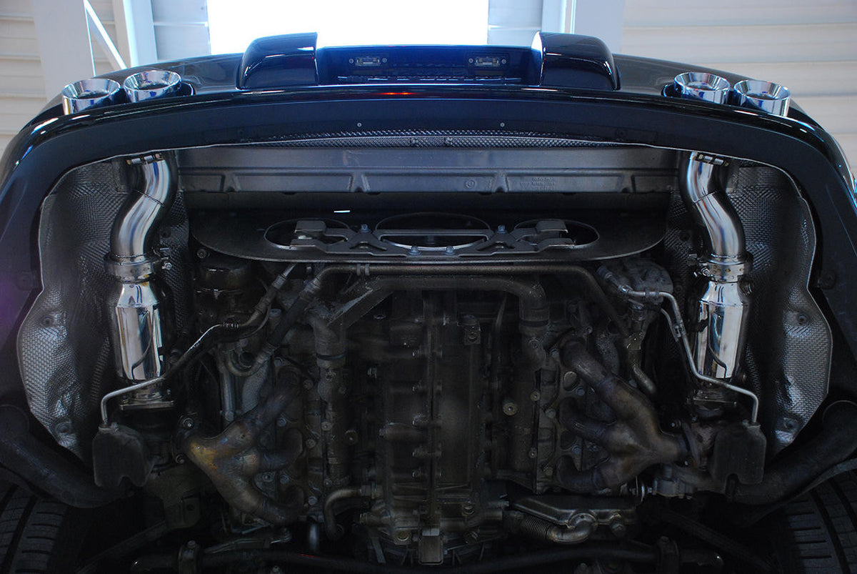 Fabspeed Porsche 997 Turbo Muffler Bypass Exhaust System (2006-2009)