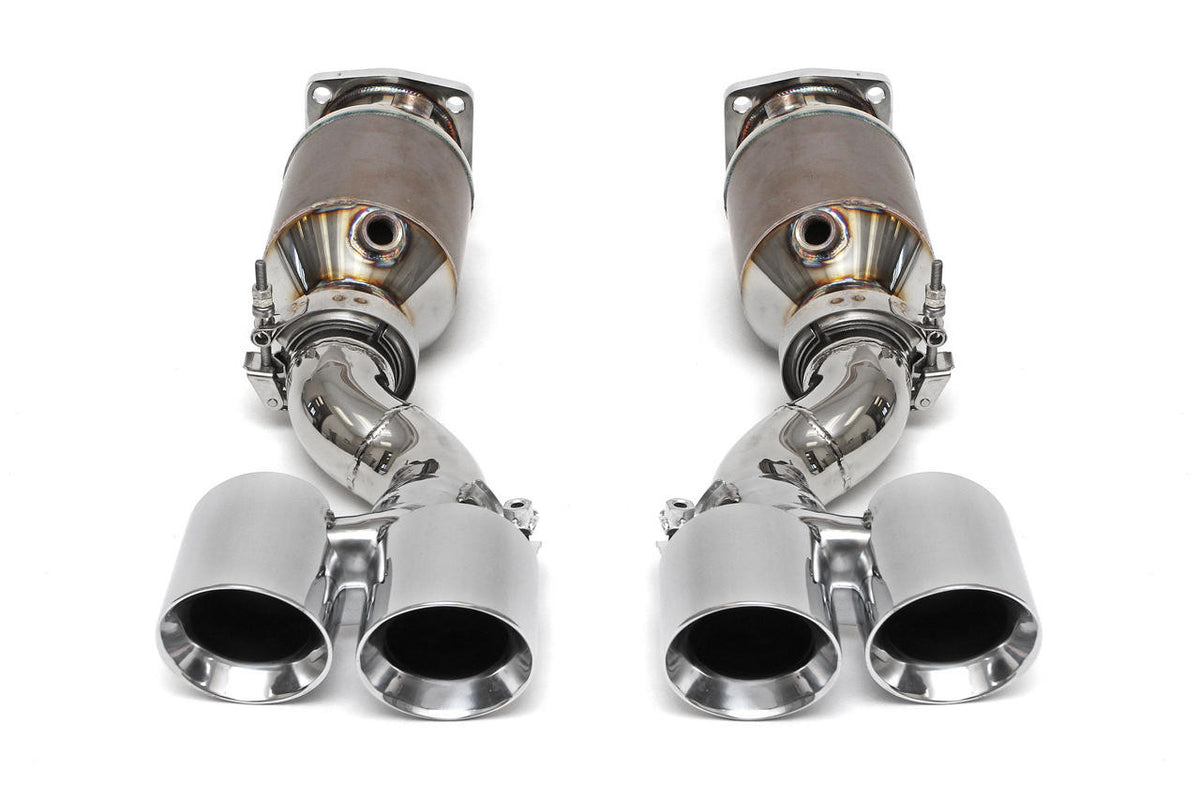Fabspeed Porsche 997 Turbo Muffler Bypass Exhaust System (2006-2009)