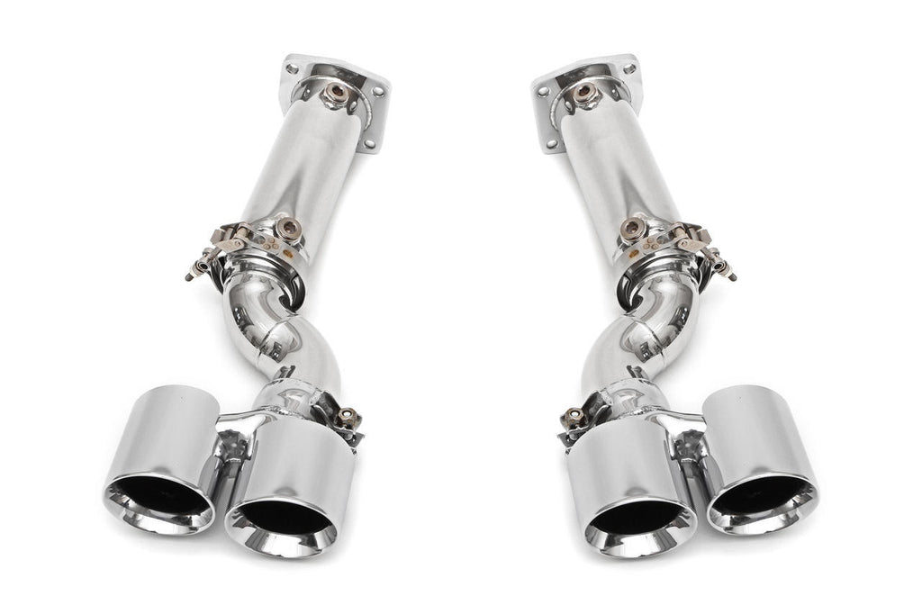 Fabspeed Porsche 997 Turbo Muffler Bypass Exhaust System (2006-2009)