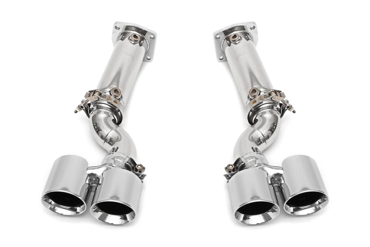Fabspeed Porsche 997 Turbo Muffler Bypass Exhaust System (2006-2009)