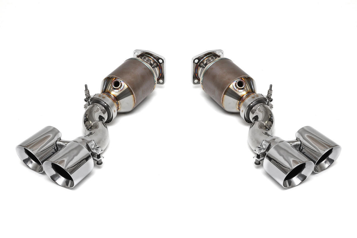 Fabspeed Porsche 997 Turbo Muffler Bypass Exhaust System (2006-2009)