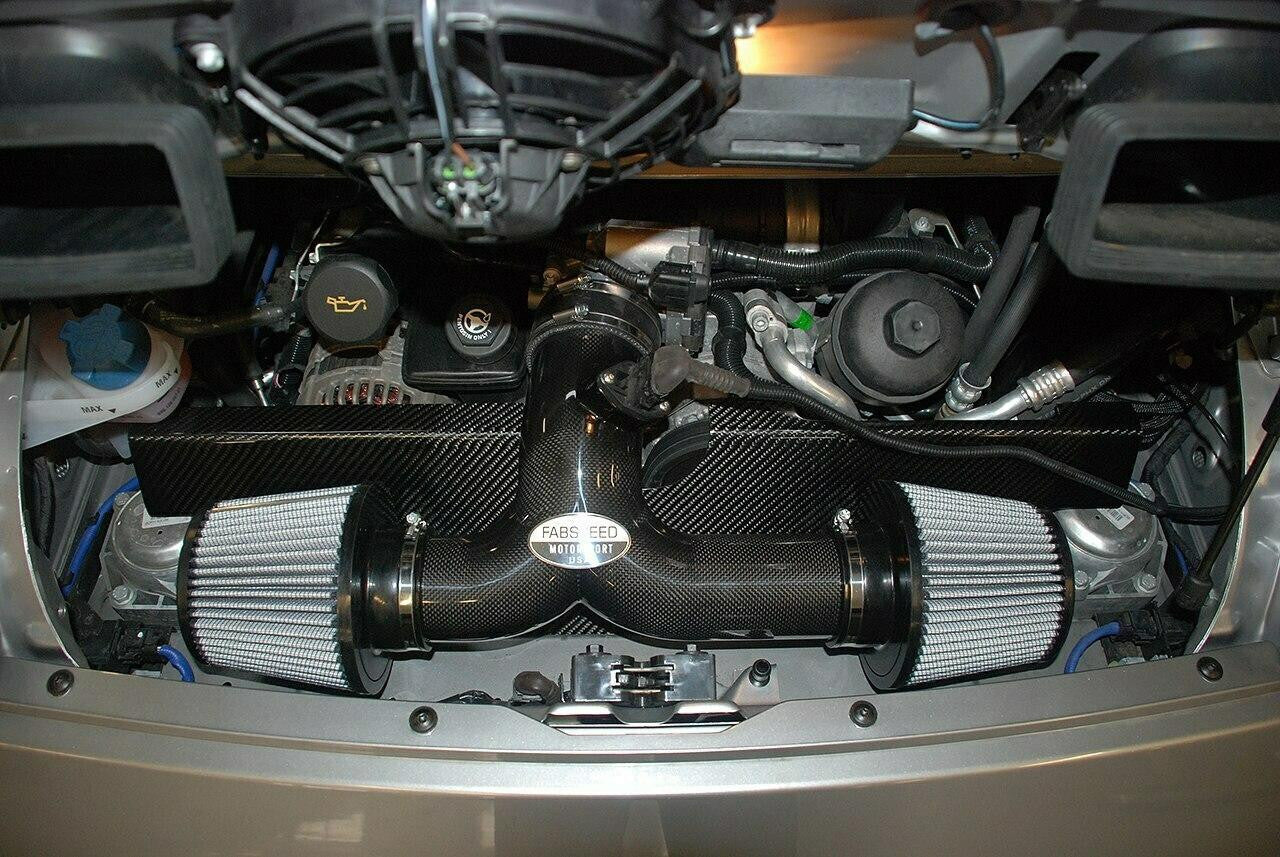 Fabspeed Porsche 997.2 Carrera Carbon Fiber Competition Intake System (2009-2012) Secondary image