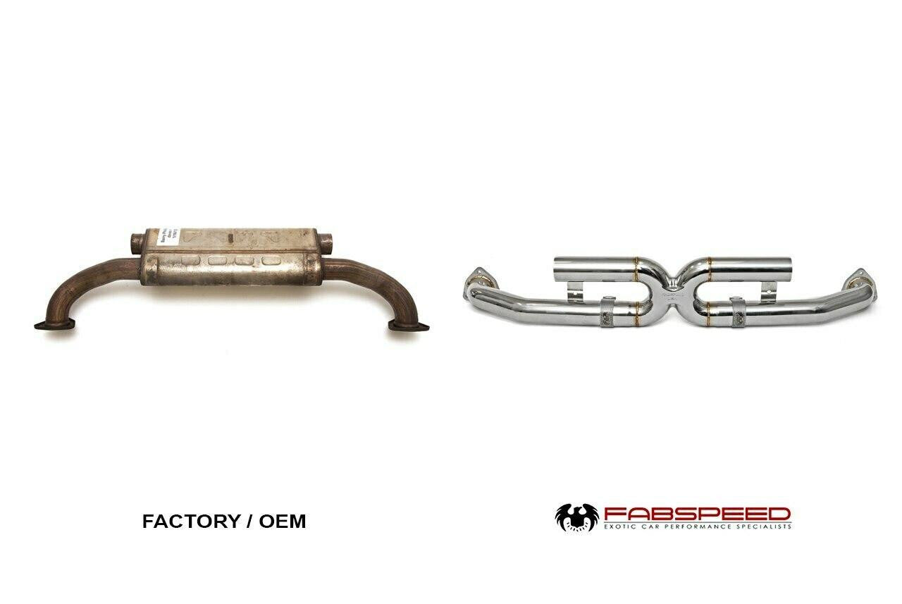Fabspeed Porsche 997.2 Carrera Center Muffler Bypass X-Pipe (2009-2012) Secondary image