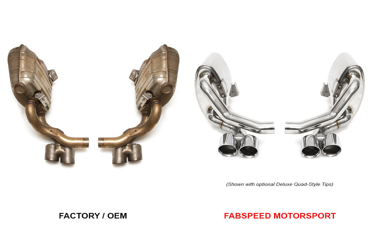 Fabspeed Porsche 997.2 Carrera Maxflo Performance Side Exhaust System (2009-2012) Secondary image