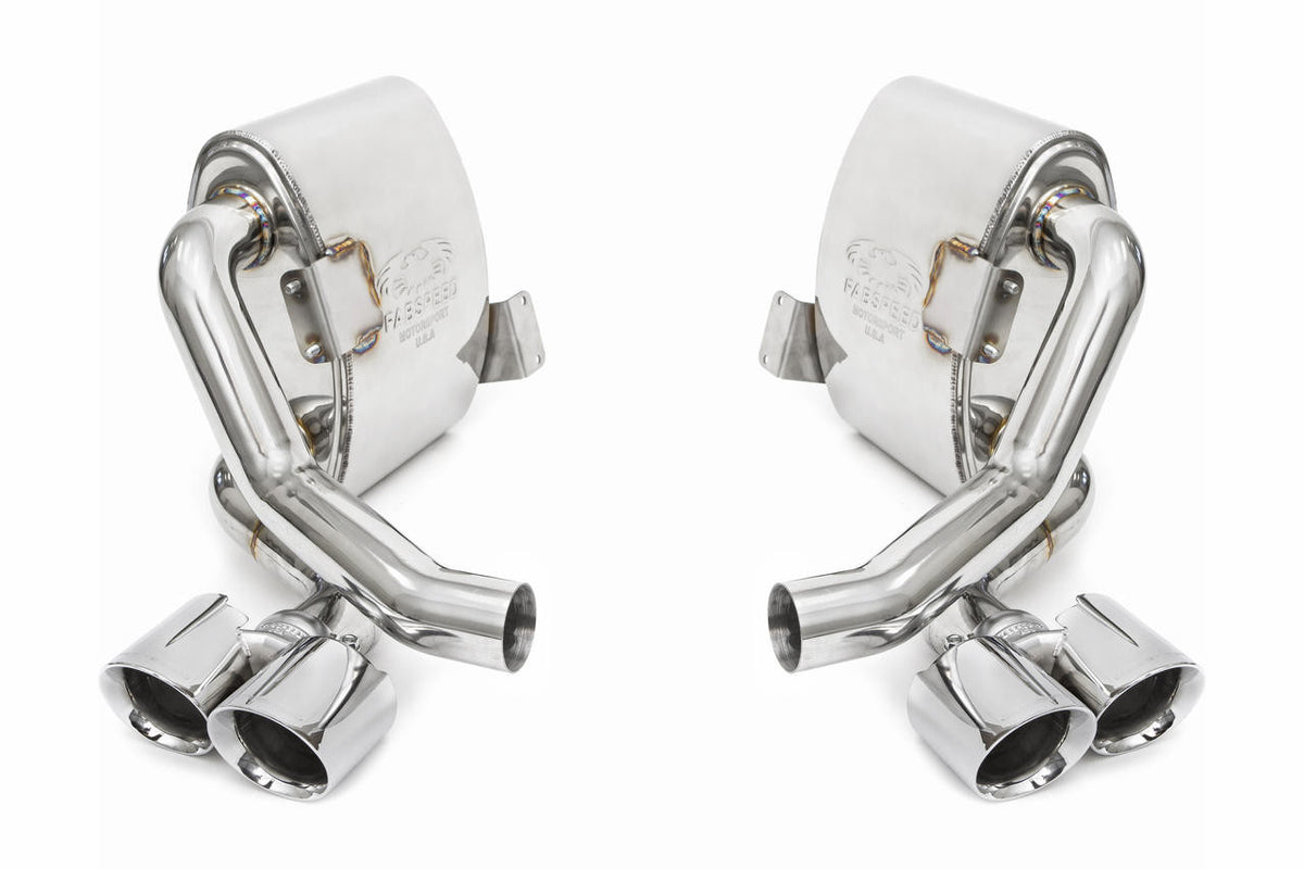 Fabspeed Porsche 997.2 Carrera Maxflo Performance Side Exhaust System (2009-2012)