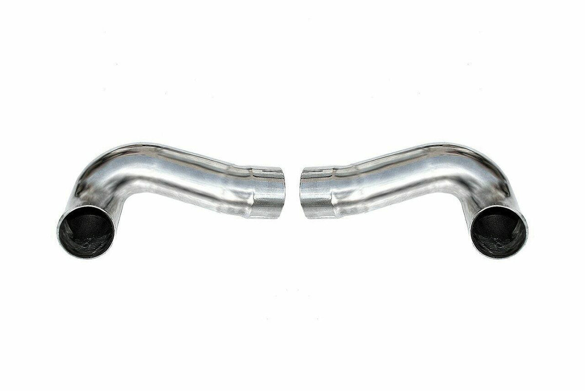 Fabspeed Porsche 997.2 Carrera Side Muffler Bypass Pipes (2009-2012)