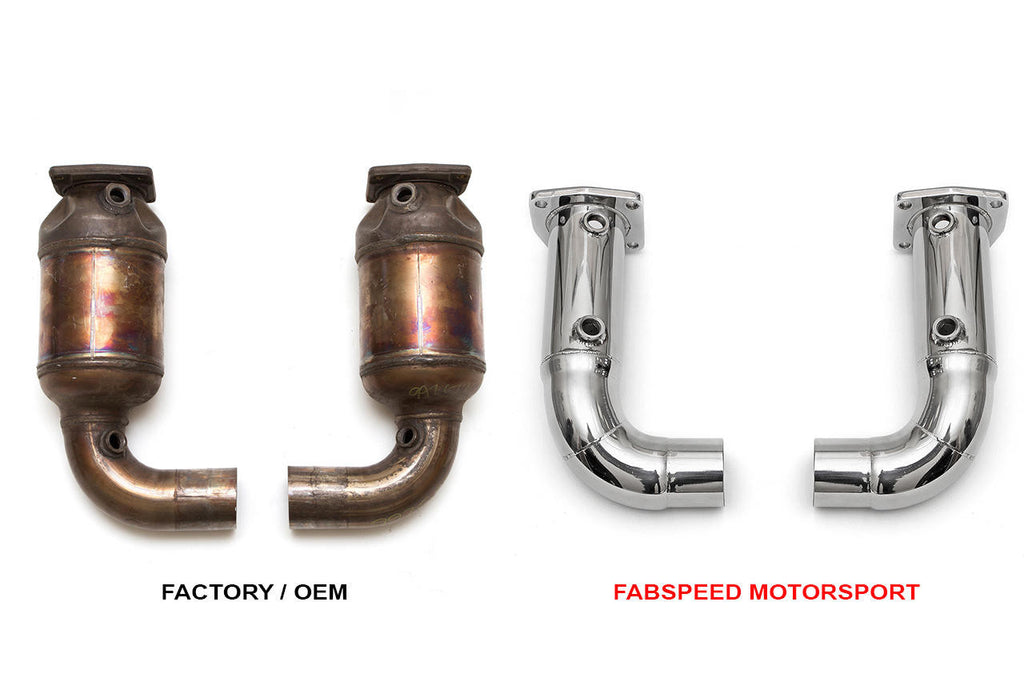 Fabspeed Porsche 997.2 GT2 RS link comp. Pipes (2011)