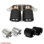Fabspeed Porsche 997.2 GT3 / GT3 RS Deluxe Dual Style Tips (2010-2011)