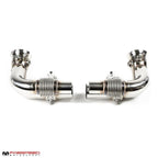 Fabspeed Porsche 997.2 GT3 / GT3 RS Side Muffler Bypass Pipes (2010-2011)