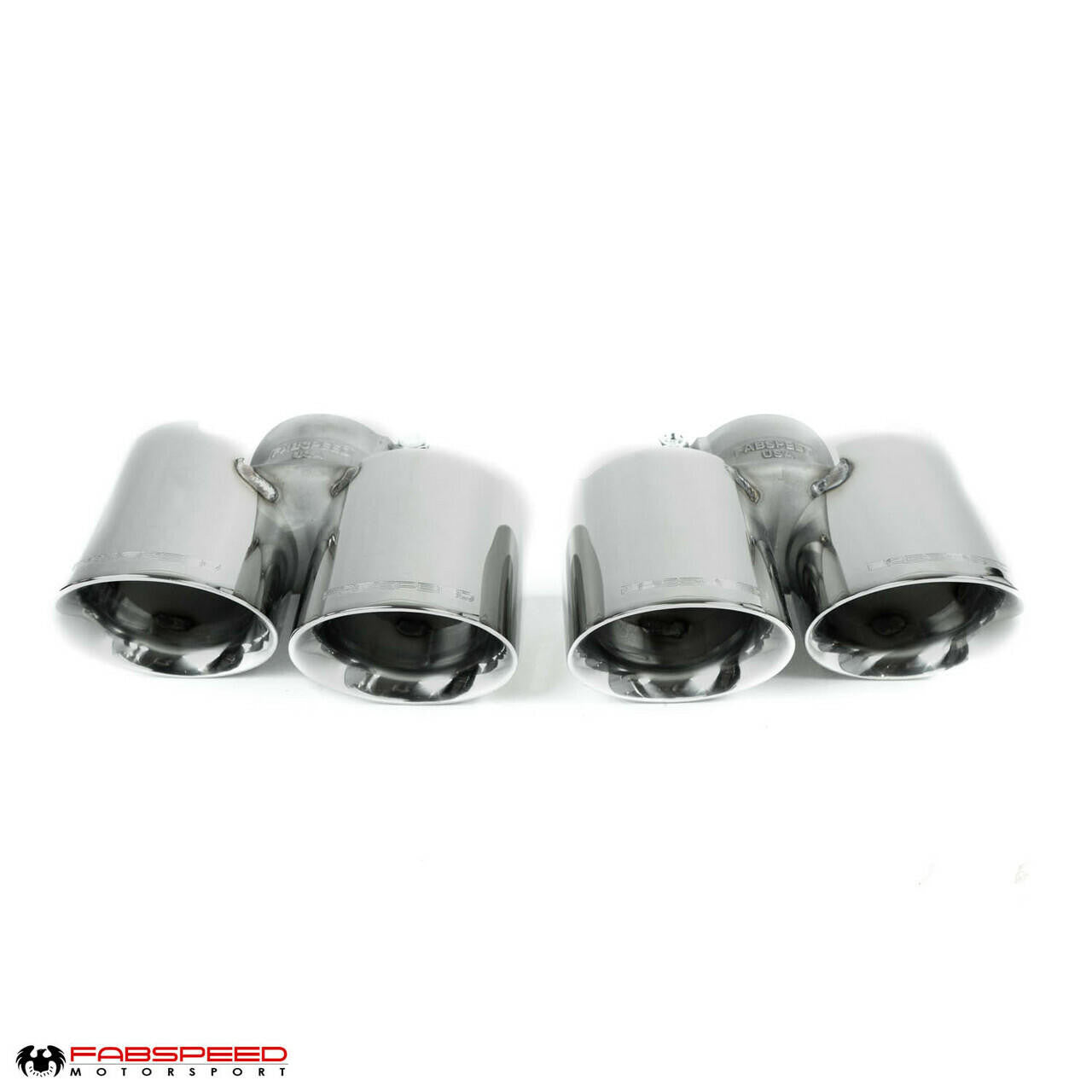 Fabspeed Porsche 997.2 Turbo / Turbo S Deluxe Quad Style Tips (2010-2012) Secondary image