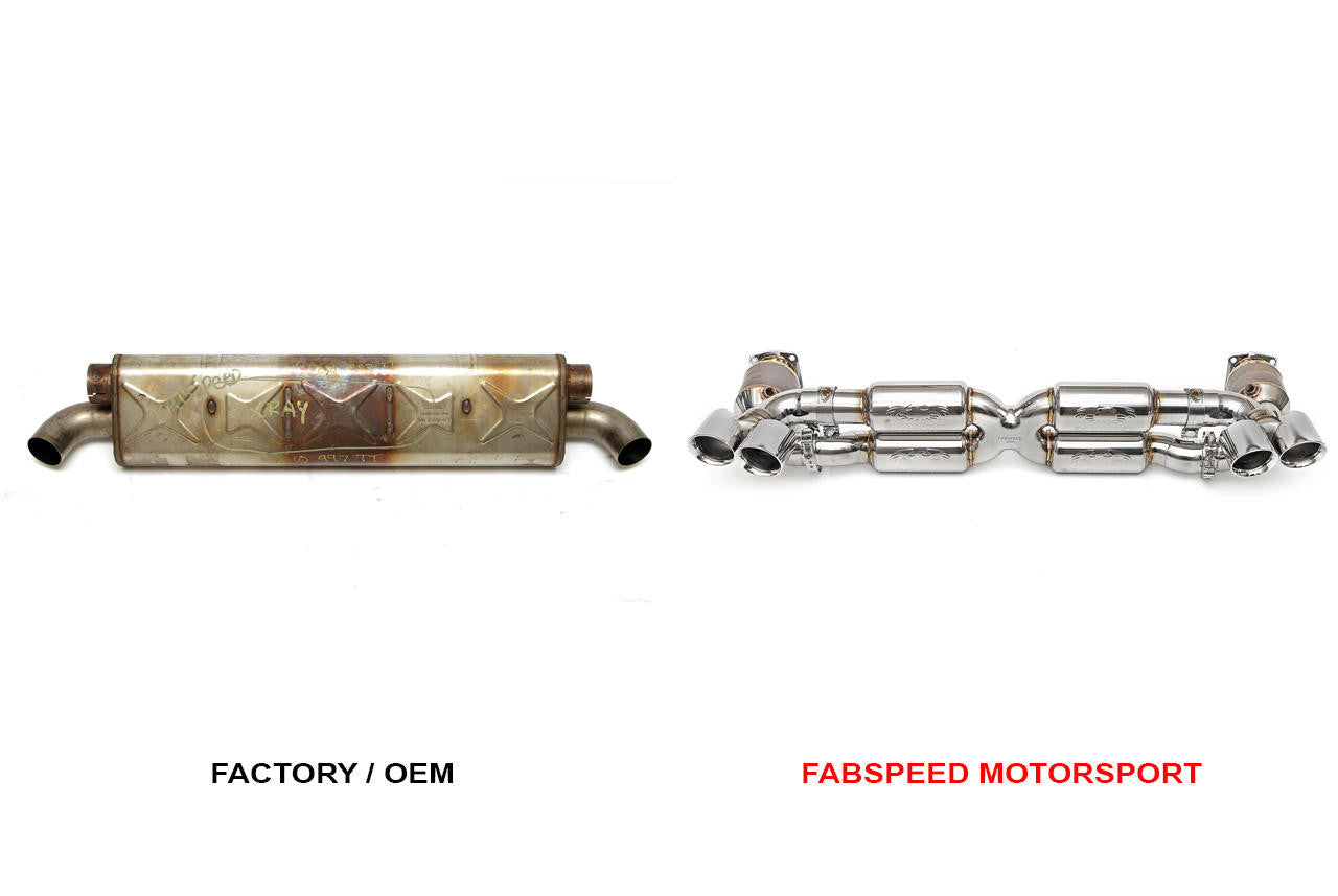 Fabspeed Porsche 997.2 Turbo / Turbo S Supersport X-Pipe Exhaust System (2010-2012) Secondary image