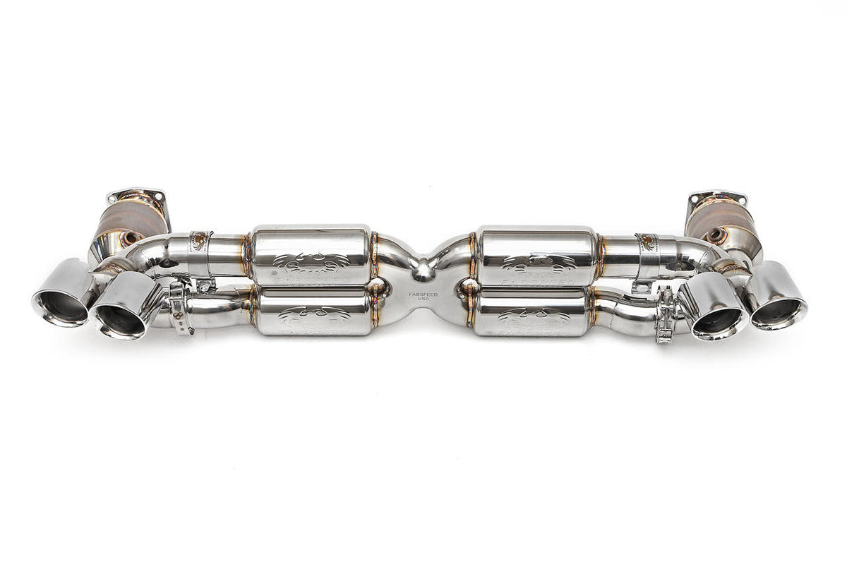 Fabspeed Porsche 997.2 Turbo / Turbo S Supersport X-Pipe Exhaust System (2010-2012)