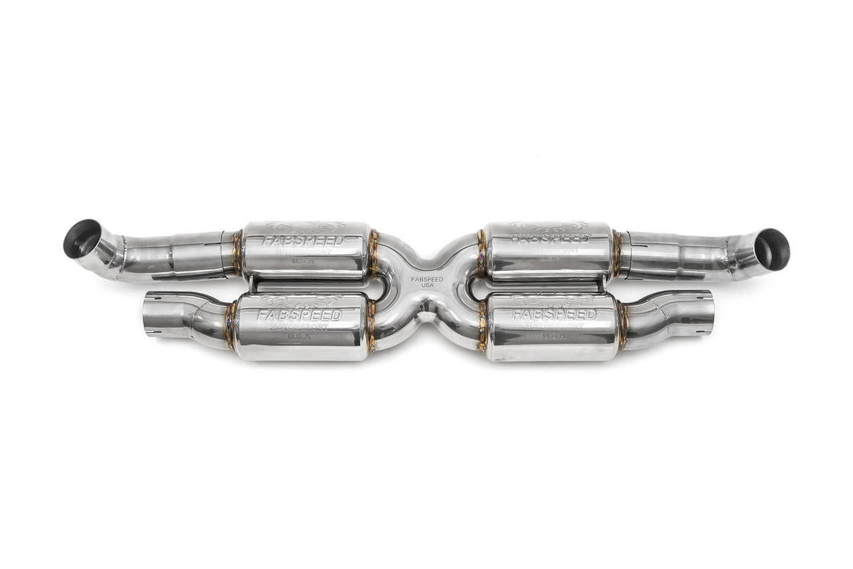 Fabspeed Porsche 997.2 Turbo / Turbo S Supersport X-Pipe (X-Pipe Only) (2010-2012)