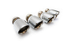 Fabspeed Porsche E3 Cayenne S 2.9L Turbo Deluxe Quad Style Tips